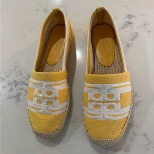 Tory Burch double T Jacquard espadrille